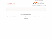 Tablet Screenshot of crypto247.com